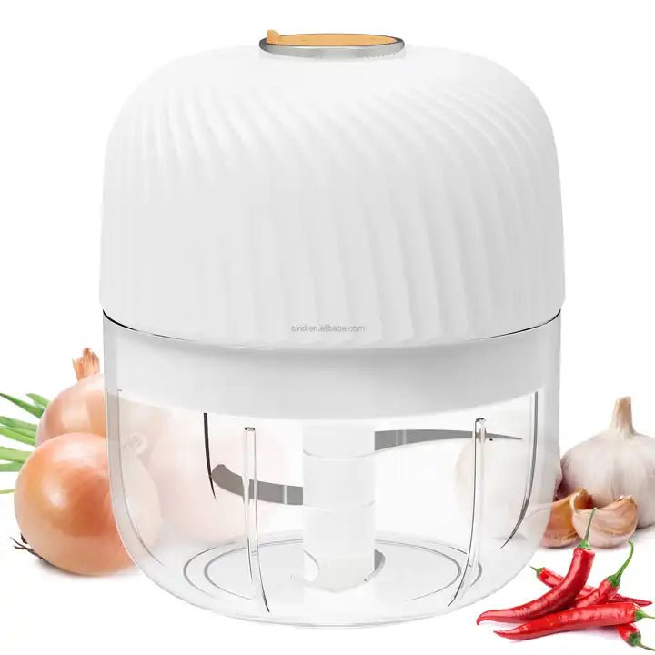 Mini Hachoir Electrique sans Fil pour Légumes et Fruits - ALLWENEEDIS