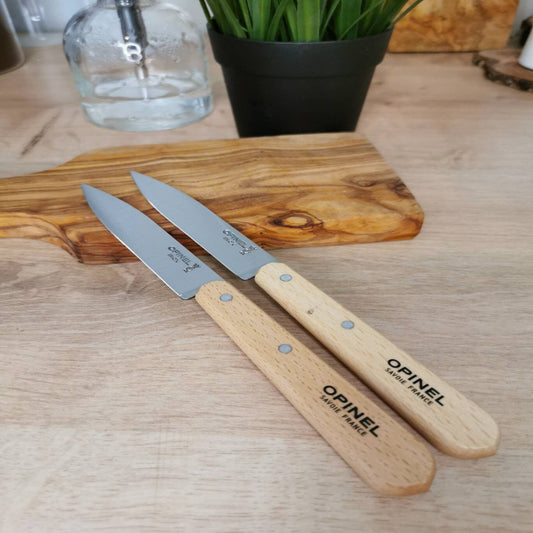 OPINEL Lot de 2 couteaux office Inox N112 - ALLWENEEDIS